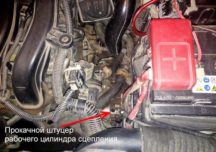 Штуцер сцепления