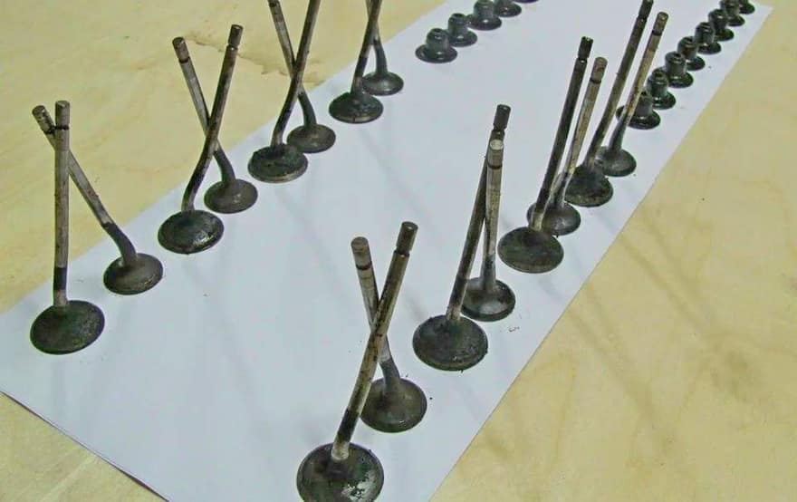 Погнутые клапана