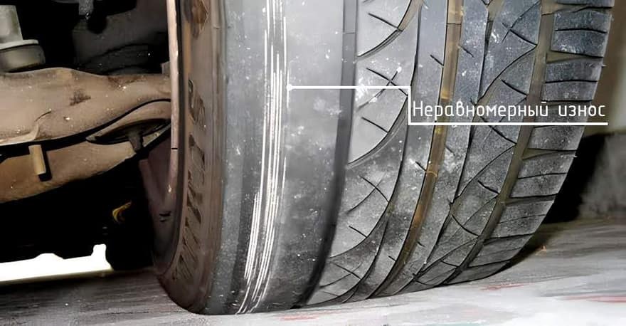 Руль тянет влево после неправильной настройки развала-схождения