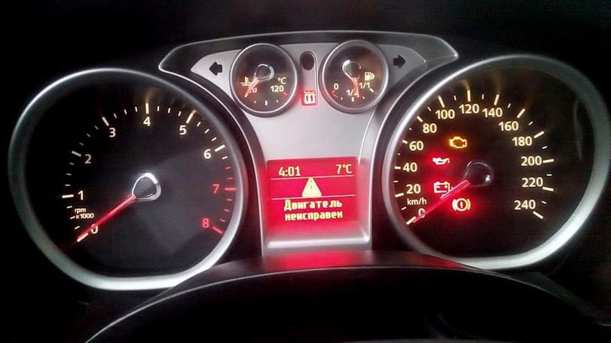 Приборная панель Ford Focus 2