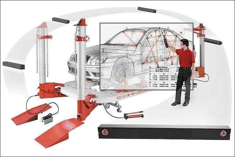 Как проверить геометрию кузова автомобиля
